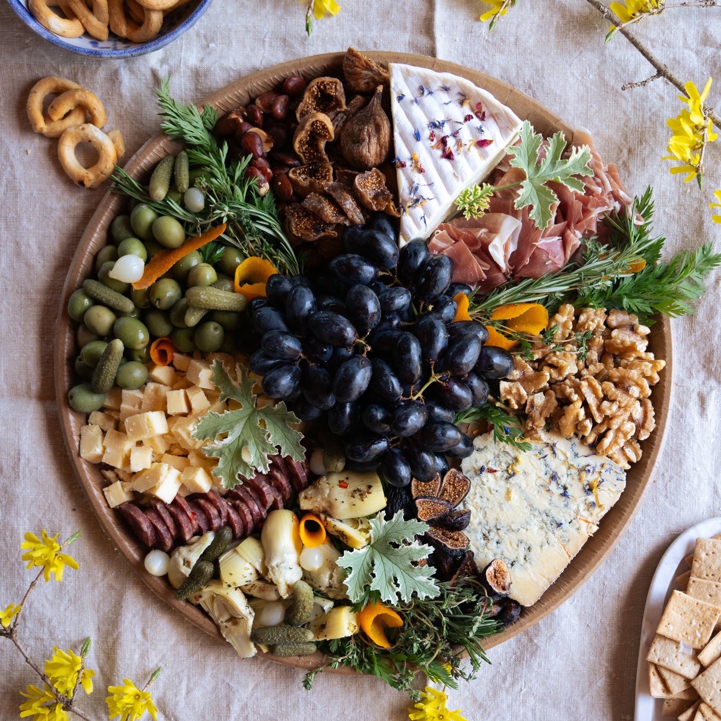 Seasonal Cheese & Charcuterie Board